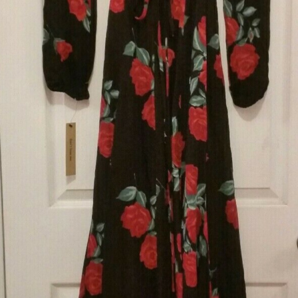 REFORMATION MILAN DRESS IN HERA ROSE CARNATION PRINT XS NWT - Picture 3 of 3
